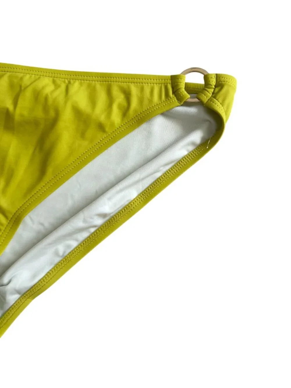 BANANA REPUBLIC Chatreuse Lime Green Bikini Swim Bottoms Size XL NEW NWOT